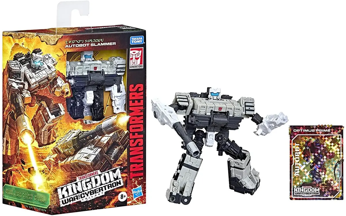 Transformers - War For Cybertron: Kingdom Wfc-K33 Deluxe Autobot Slammer Action Figure (F0683) 1