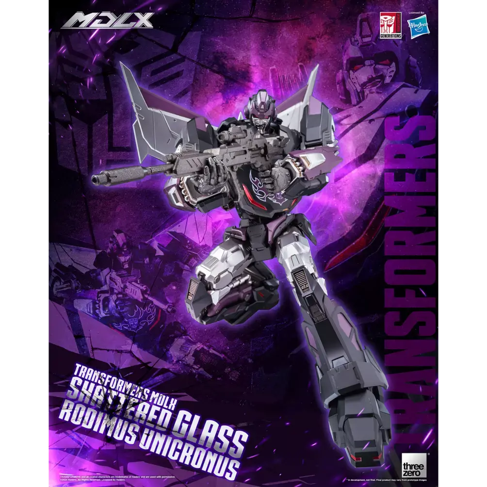 Threezero - Mdlx - Transformers: Shattered Glass - Rodimus Unicronus Action Figure (3Z07170w0/81411) Low Stock 1