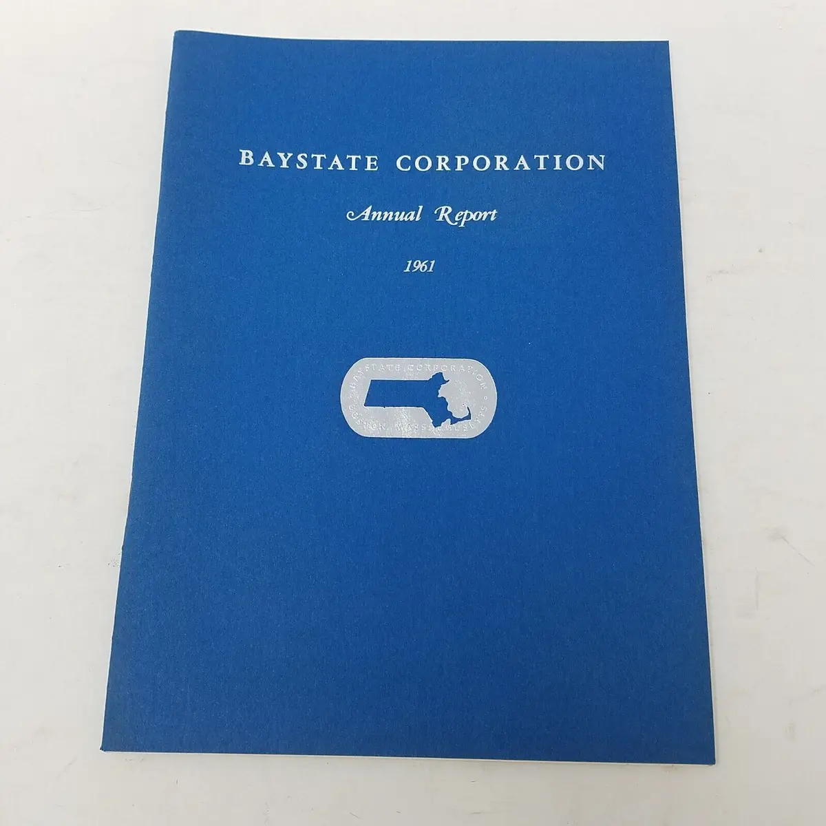 1961 Baystate Corporation Annual Report Shareholders Year End Financials Vintage 1