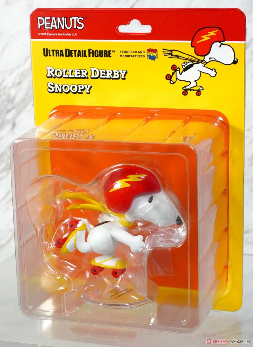 Medicom: Ultra Detail Figure - We Love Peanuts Series 16 - Udf No. 764 Roller Derby Snoopy Medudf764 Last One! 1