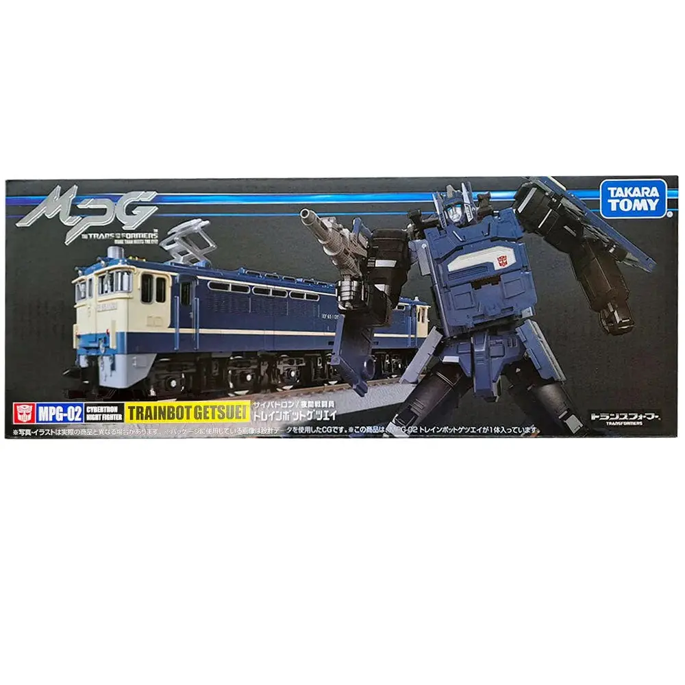 Takara Tomy Transformers Masterpiece Mpg-02 Trainbot Getsuei (Raiden Combiner) Action Figure (F3084) Low Stock 1