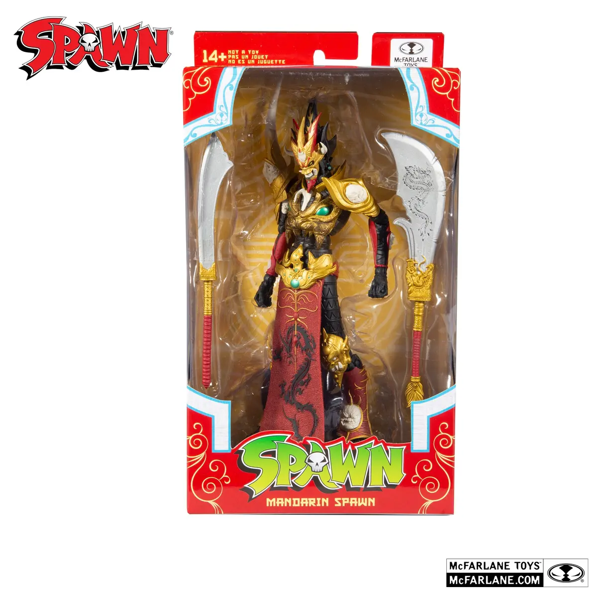 Mcfarlane Toys - Spawn - Mandarin Spawn (Red Variant) Action Figure 1