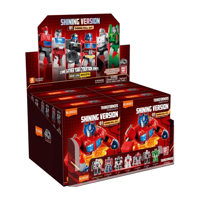 Blokees - Transformers - Shining: Version 01 (Shining Roll Out) - Sealed 6-Pack Box (73906/00849) 1