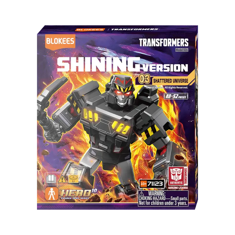 Blokees: Transformers - Shining Version 03 (Shattered Universe) Mini Model Action Figure 71123/53025 1