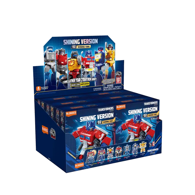 Blokees - Transformers - Shining: Version 02 (Shining 1985) - Sealed 6-Pack Box (71122/00851) Low Stock 1