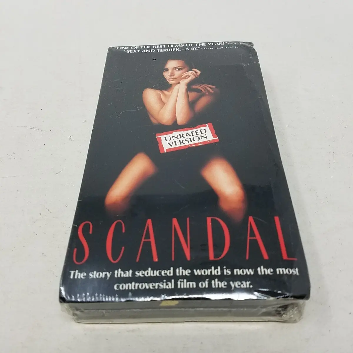 Scandal Betamax Beta Tape New Factory Sealed Not Vhs Watermarks Unrated Movie 1