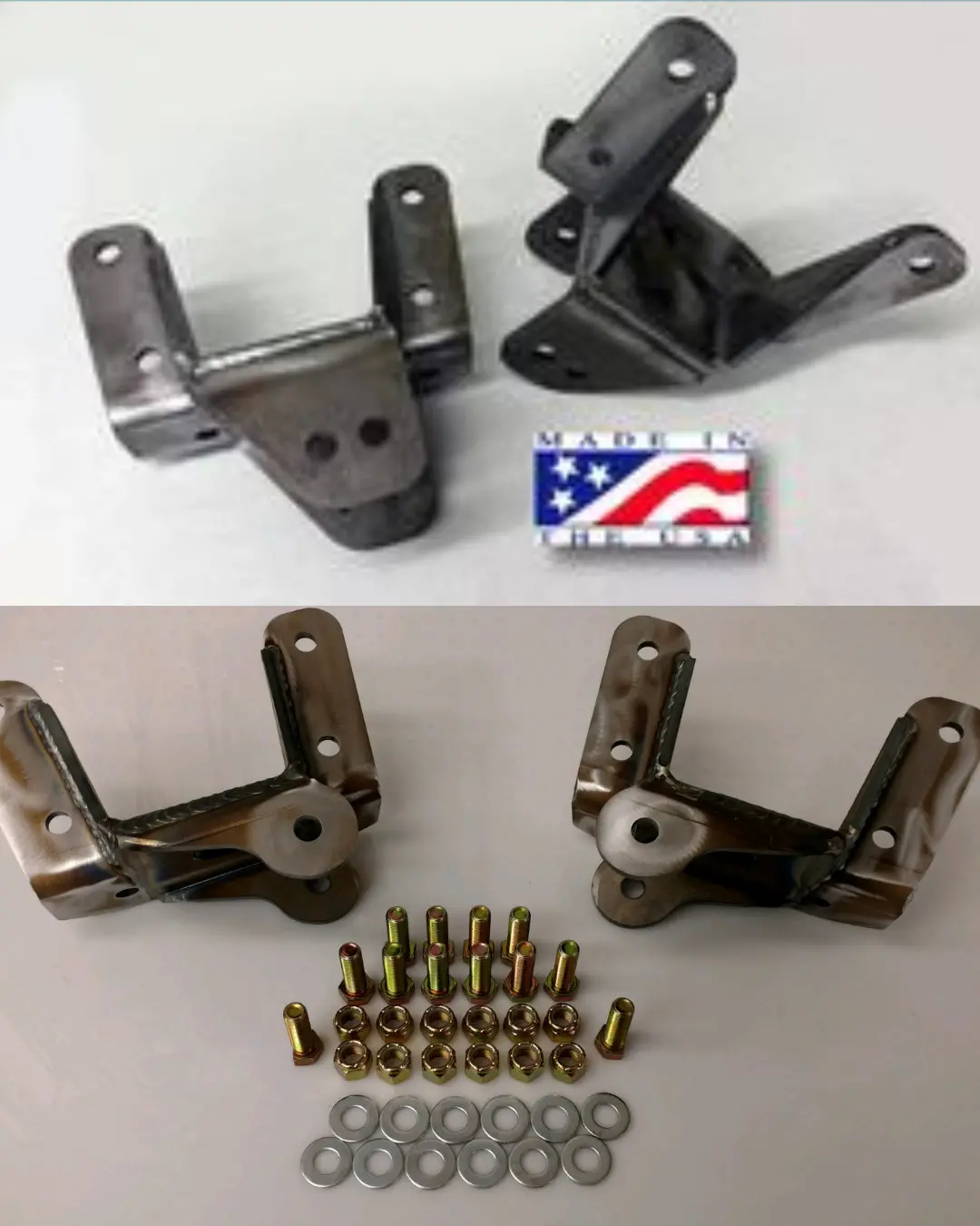 Front Suspension Shackle Hanger Kits - 1980-1997 Ford F250/F350 1