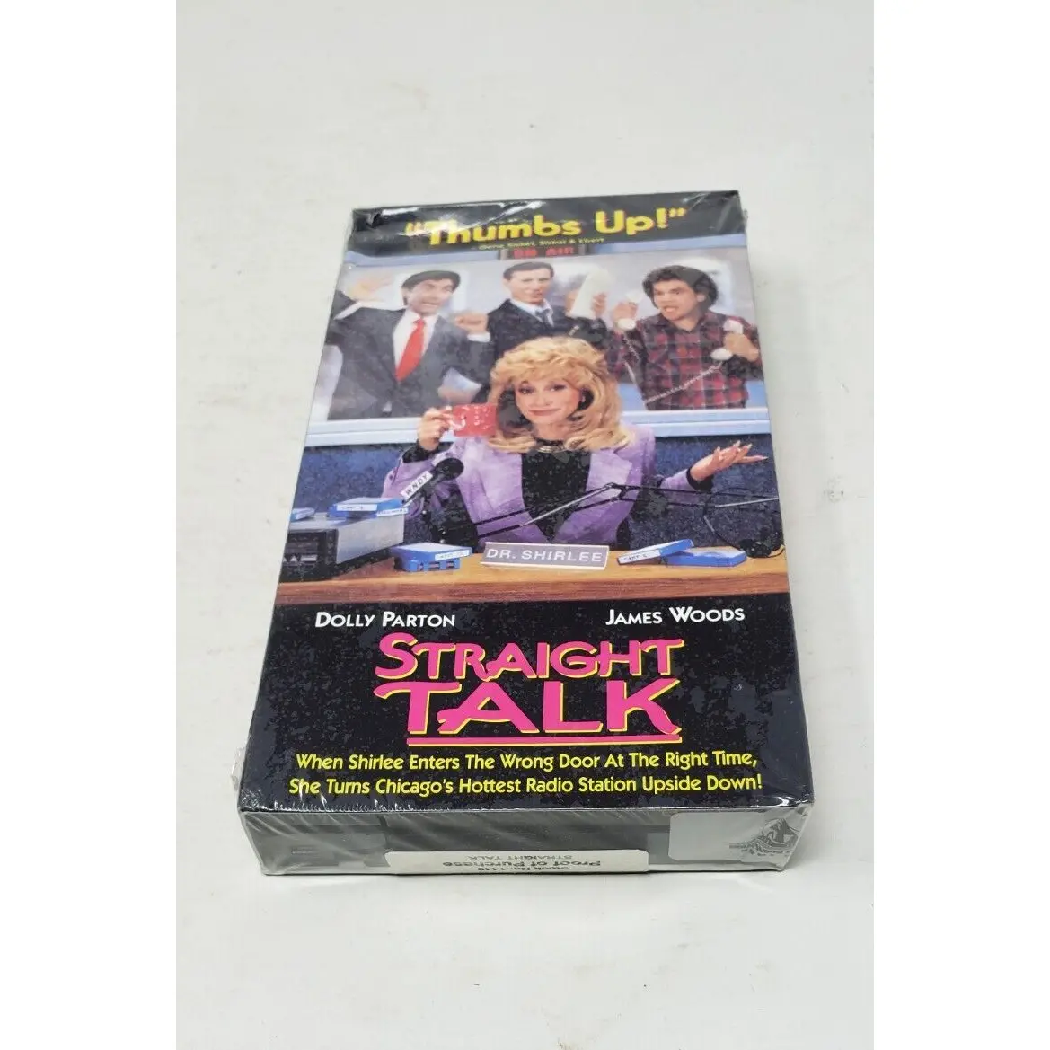 Straight Talk Betamax Beta Not Vhs Tape Movie Factory Sealed 1989 Dolly Parton 1