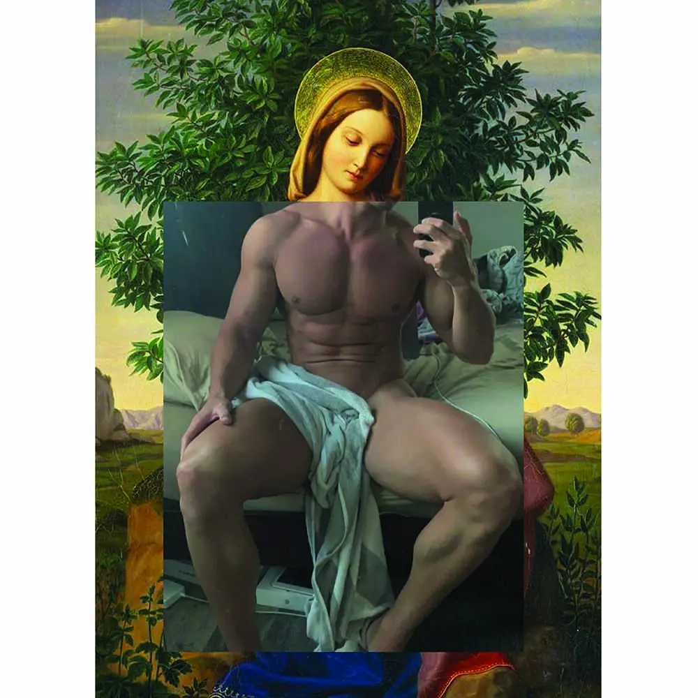 Naro Pinosa Gender Bending Mary Postcard 1