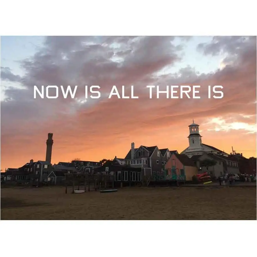 Now Is All There Is - Johnson Street Beach Postcard 1