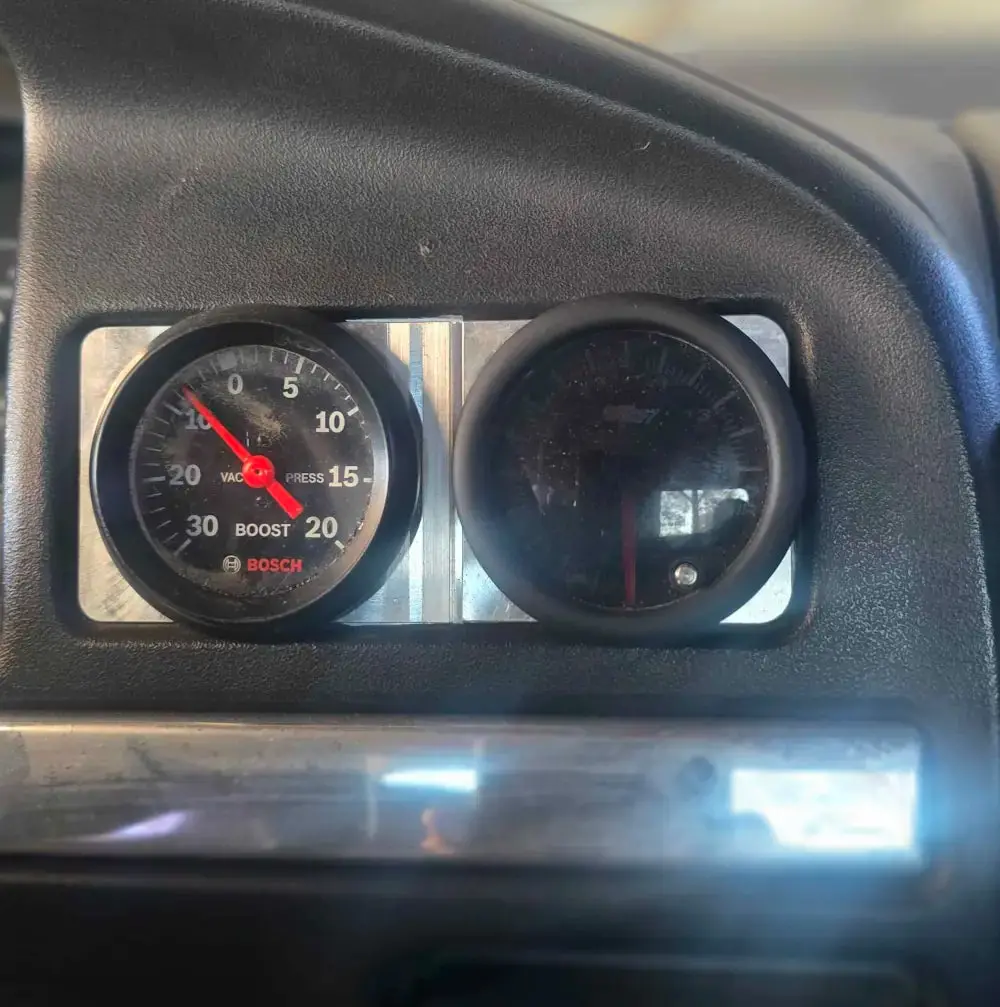 Diesels & Dirtbags Obs Ford Dash 52Mm Gauge Bezel - 1992-1997 Ford F-Series 1