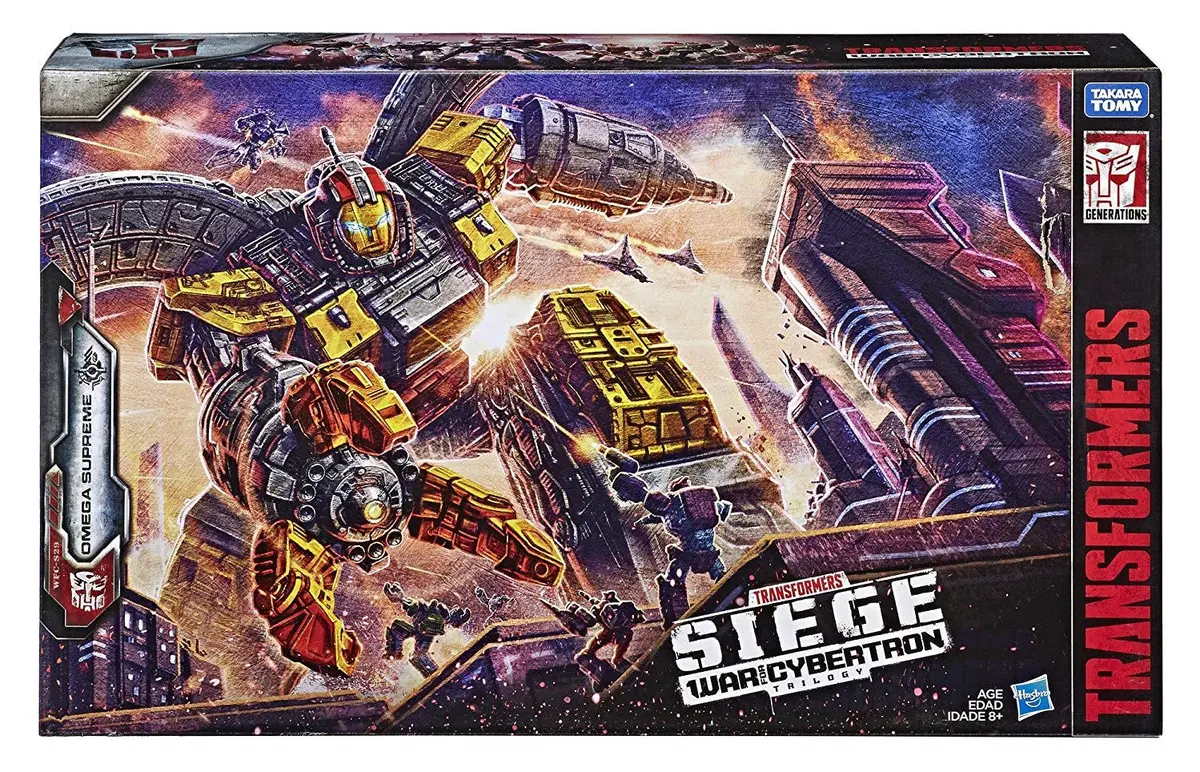 Transformers - War For Cybertron: Siege - Wfc-S29 - Titan Class - Omega Supreme Action Figure E4287 Low Stock 1
