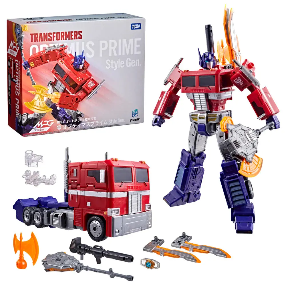 Takara Tomy Transformers Masterpiece Style Generation Mpg-17 Autobot Commander Optimus Prime (G3484) 1