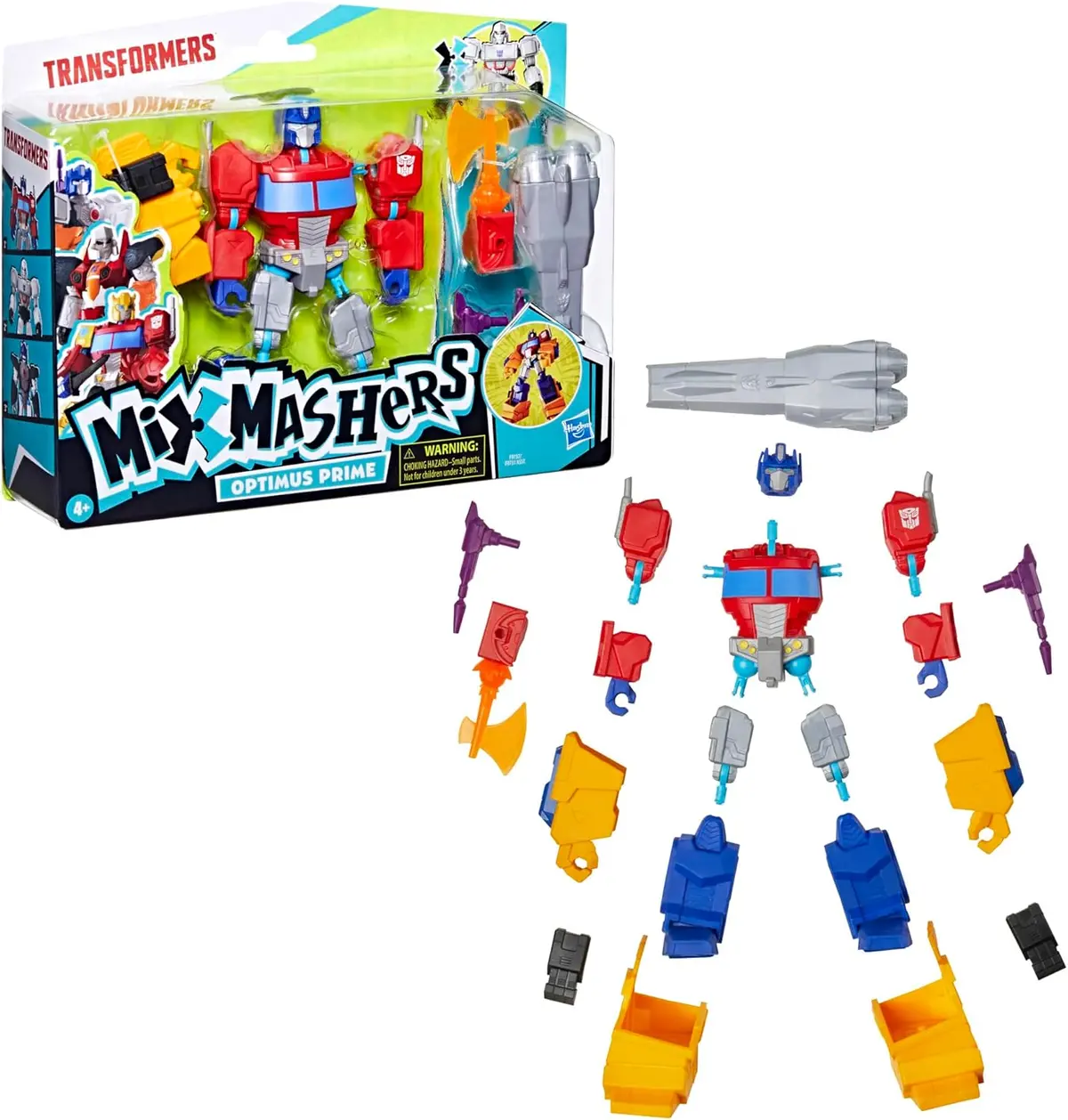 Mixmashers Transformers Optimus Prime - Custom Mix-&-Match Deluxe Action Figure & Accessories F9737 Last One! 1