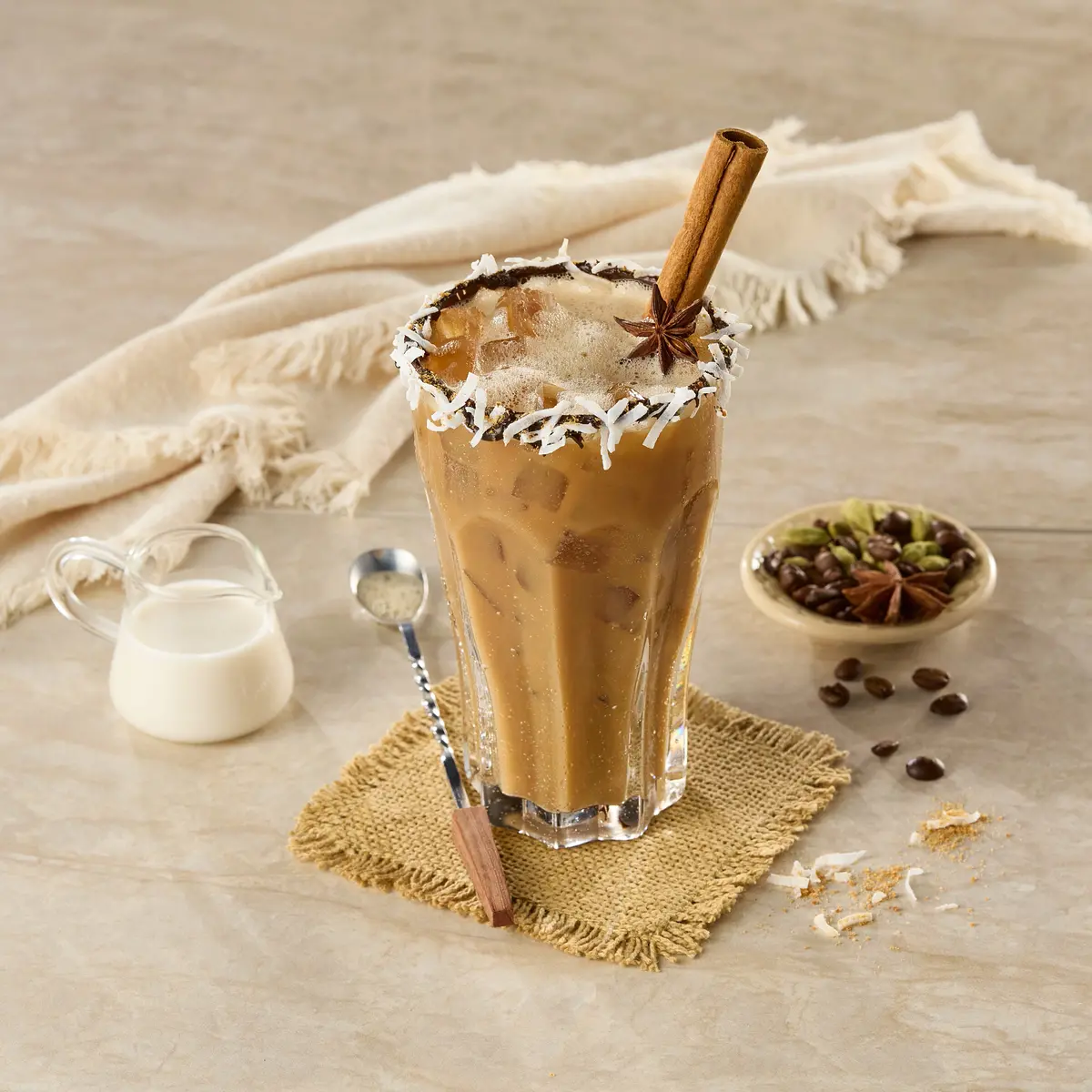 Shaken German Chocolate Dirty Chai 1