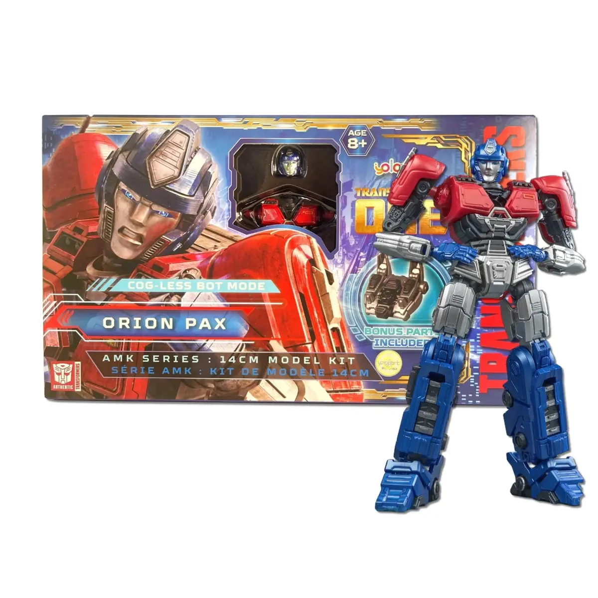 Yolopark (Transformers One) Orion Pax (Optimus Prime) Cog-Less Bot 14 Cm Model Kit Ypamkm8op-M/75067 Low Stock 1