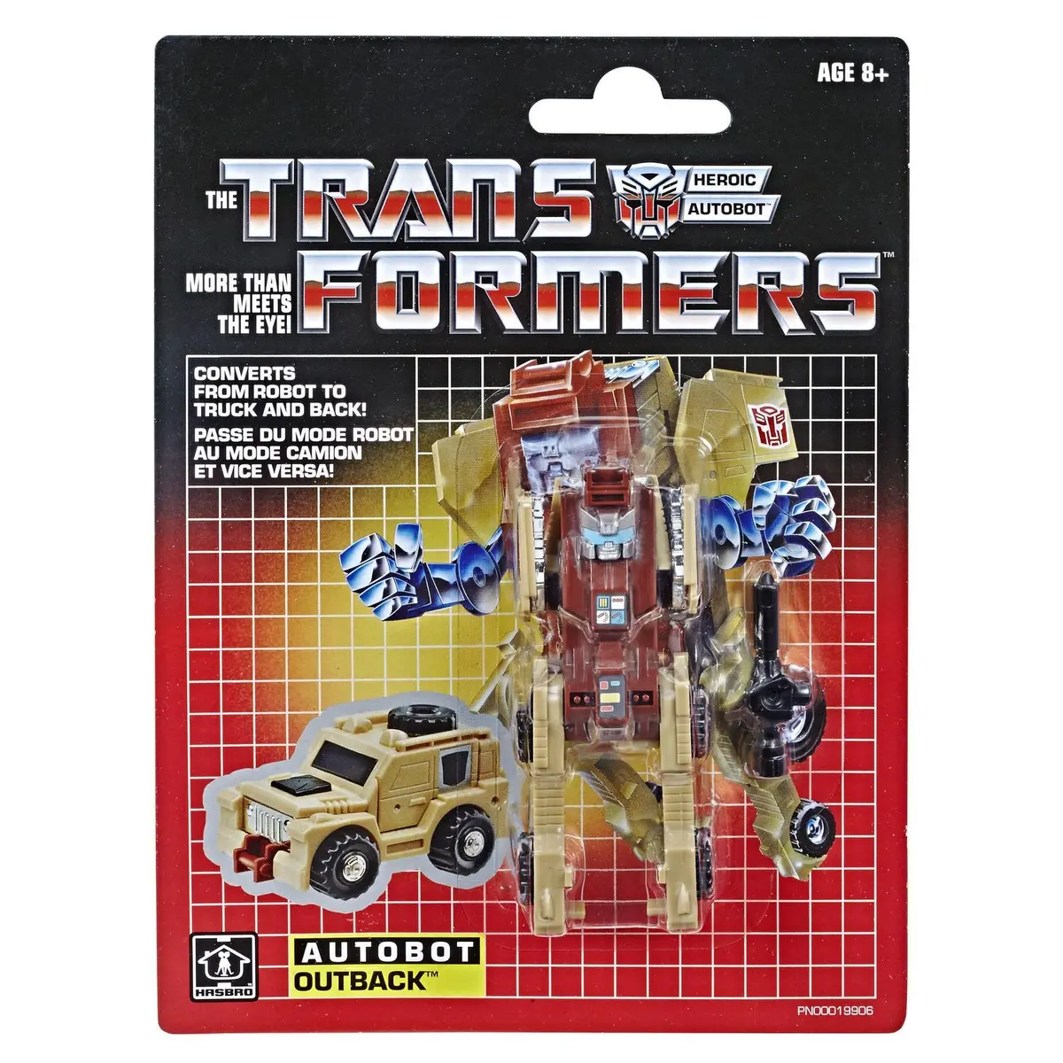 Transformers - Vintage G1 Reissue - Legion Class - Autobot Outback (E2797) Action Figure Exclusive 1