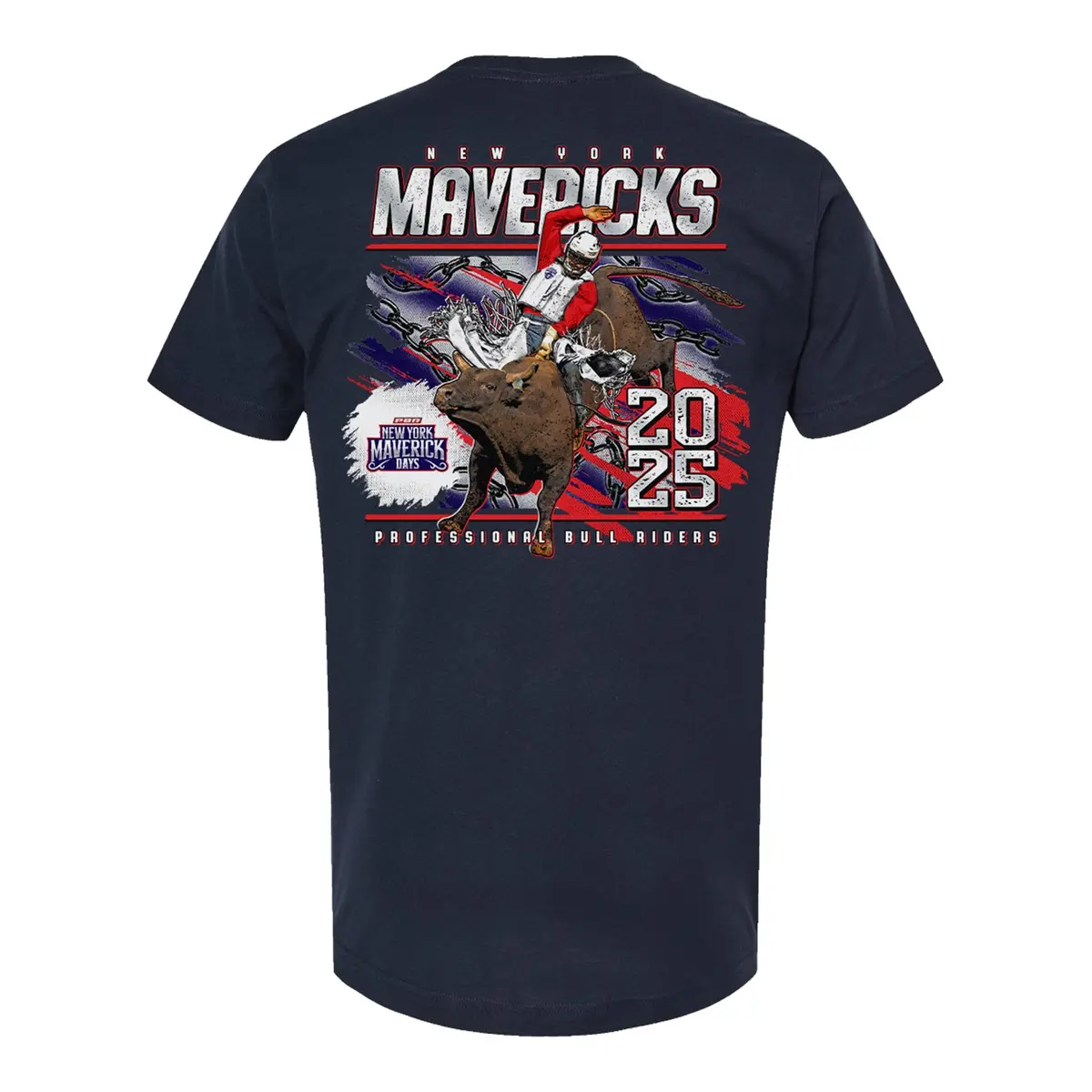 New York Mavericks 2025 Event T-Shirt - Black 1