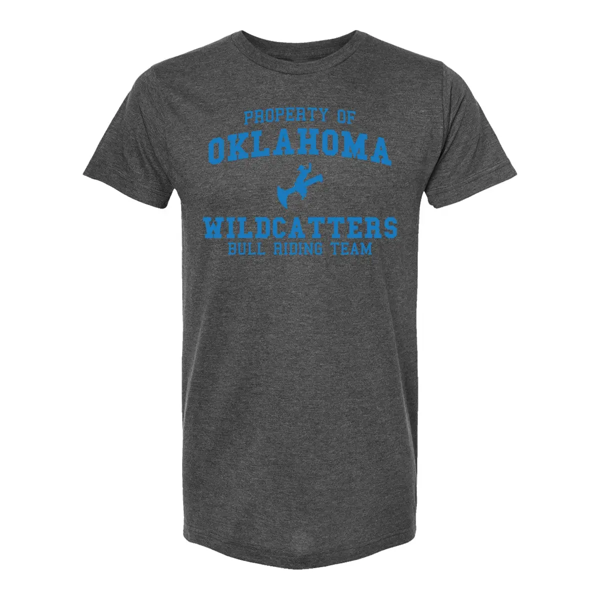 Oklahoma Wildcatters Collegiate T-Shirt - Grey 1