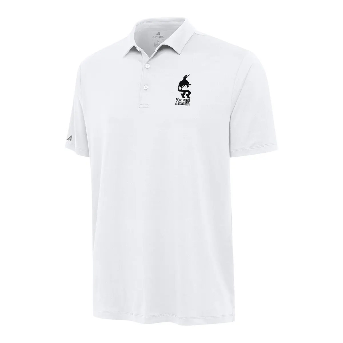 Pbr X Antigua Arizona Ridge Riders Reprocess Polo - White 1