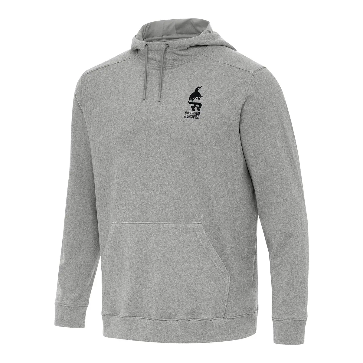 Pbr X Antigua Arizona Ridge Riders Cloud Pullover Hoodie - Grey Heather 1