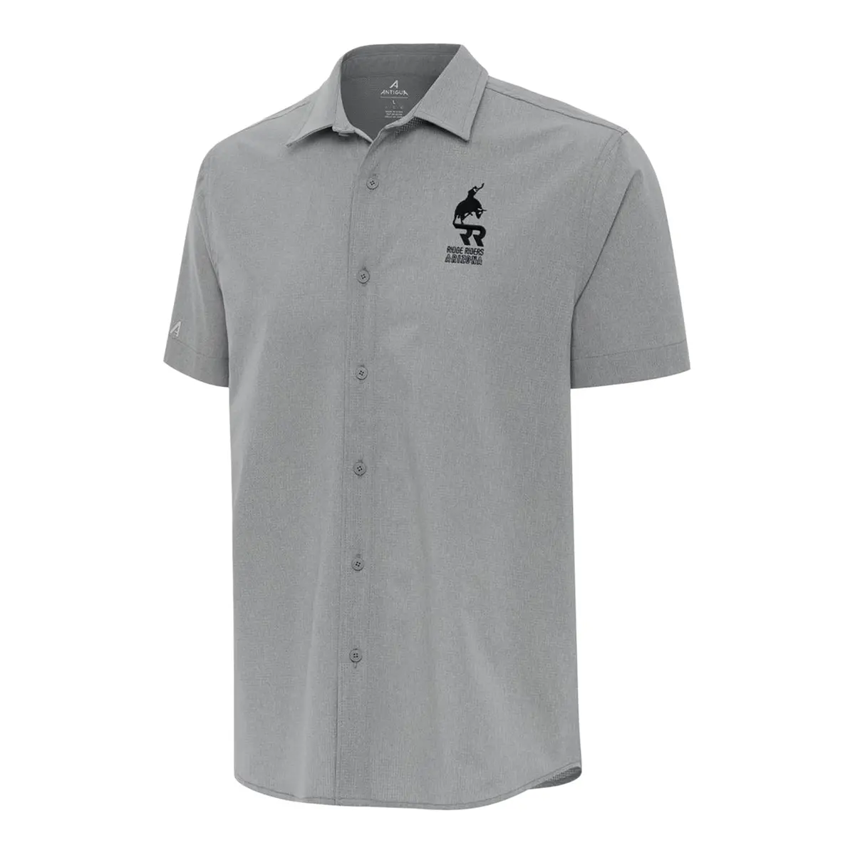 Pbr X Antigua Arizona Ridge Riders Activate Woven Shirt - Silver 1