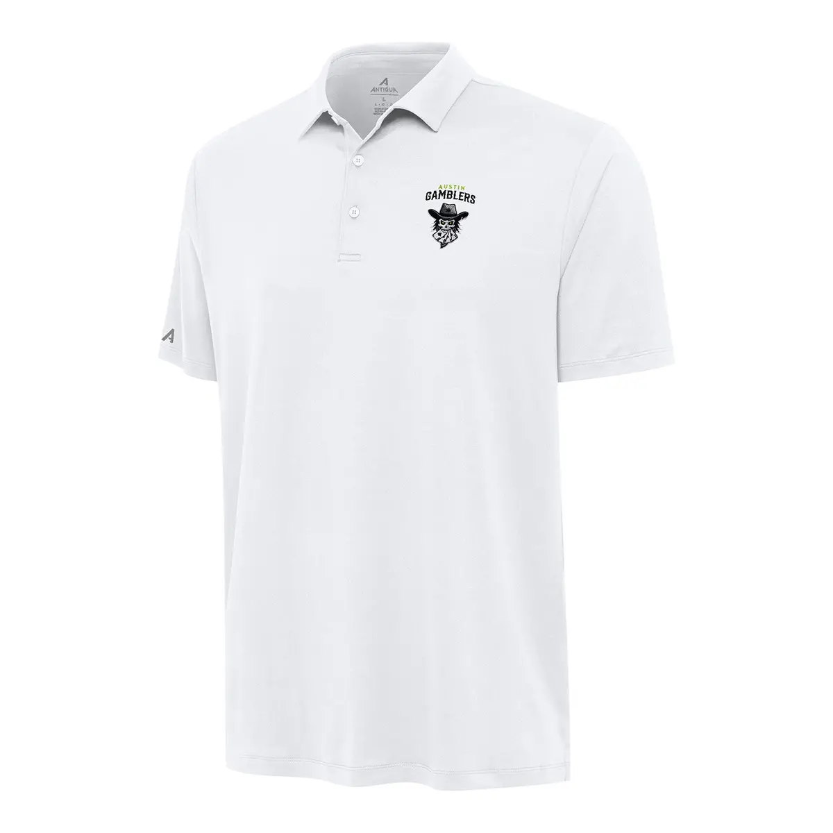 Pbr X Antigua Austin Gamblers Reprocess Polo - White 1