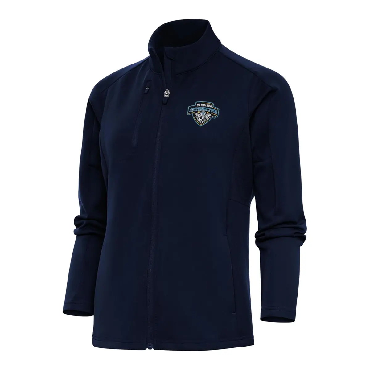 Pbr X Antigua Ladies Carolina Cowboys Generation Full Zip Jacket - Blue 1