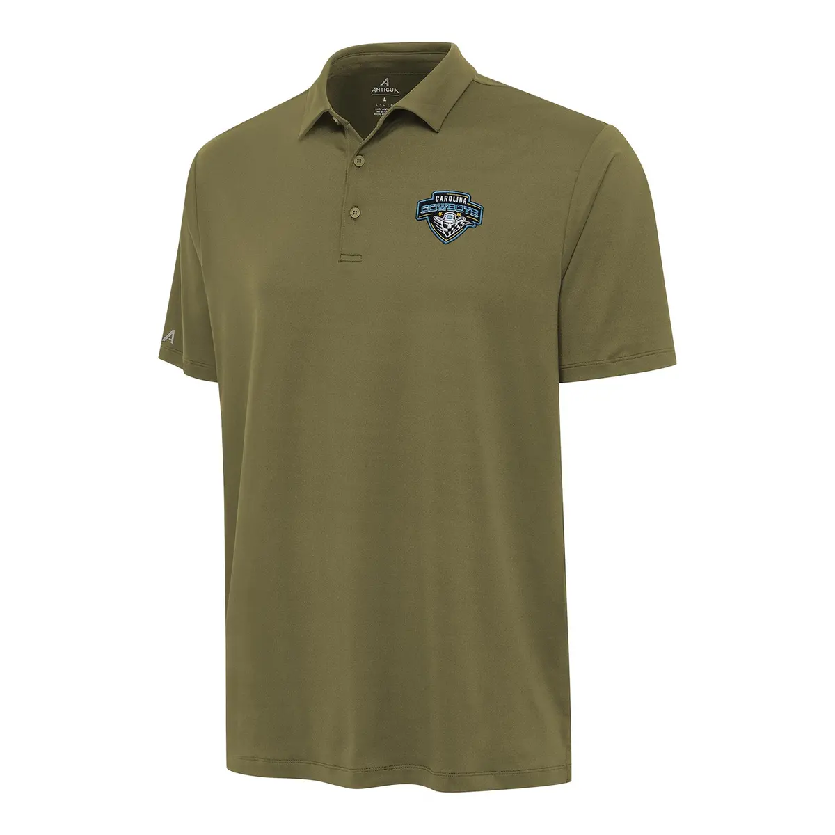 Pbr X Antigua Carolina Cowboys Reprocess Polo - Burnt Olive 1