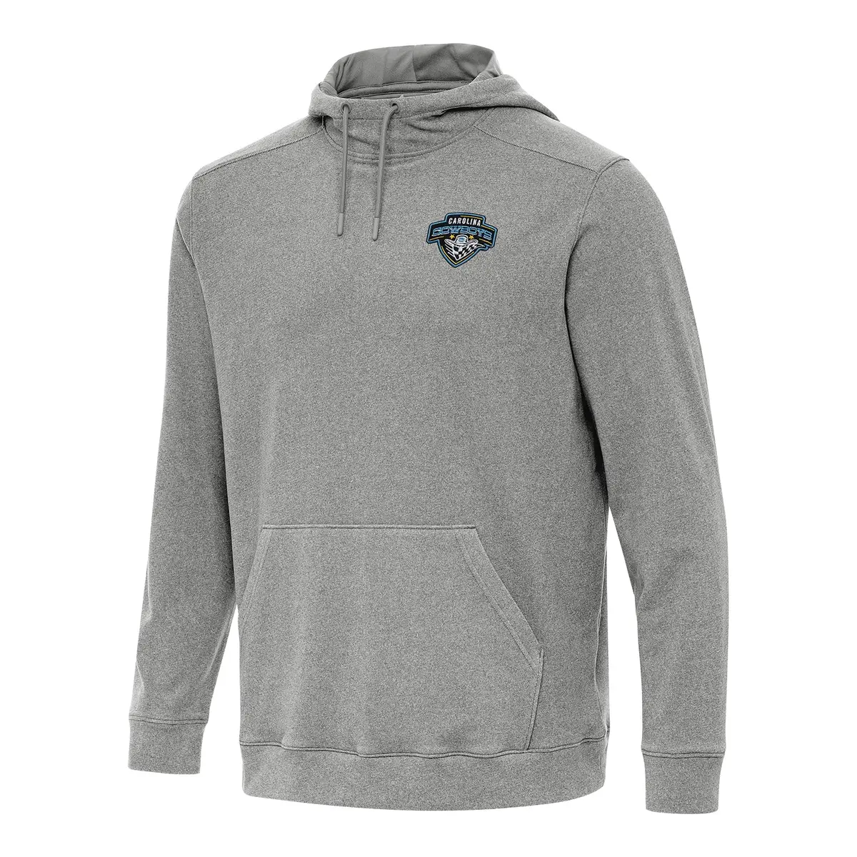 Pbr X Antigua Carolina Cowboys Cloud Pullover Hoodie - Black Heather 1