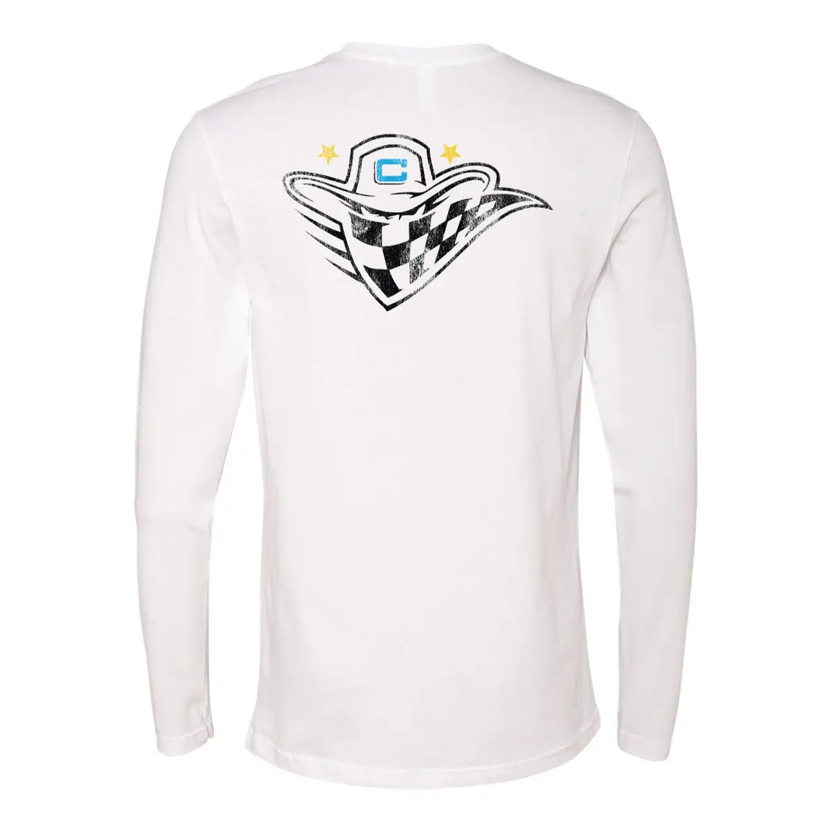 Carolina Cowboys Long Sleeve Shirt - White 1