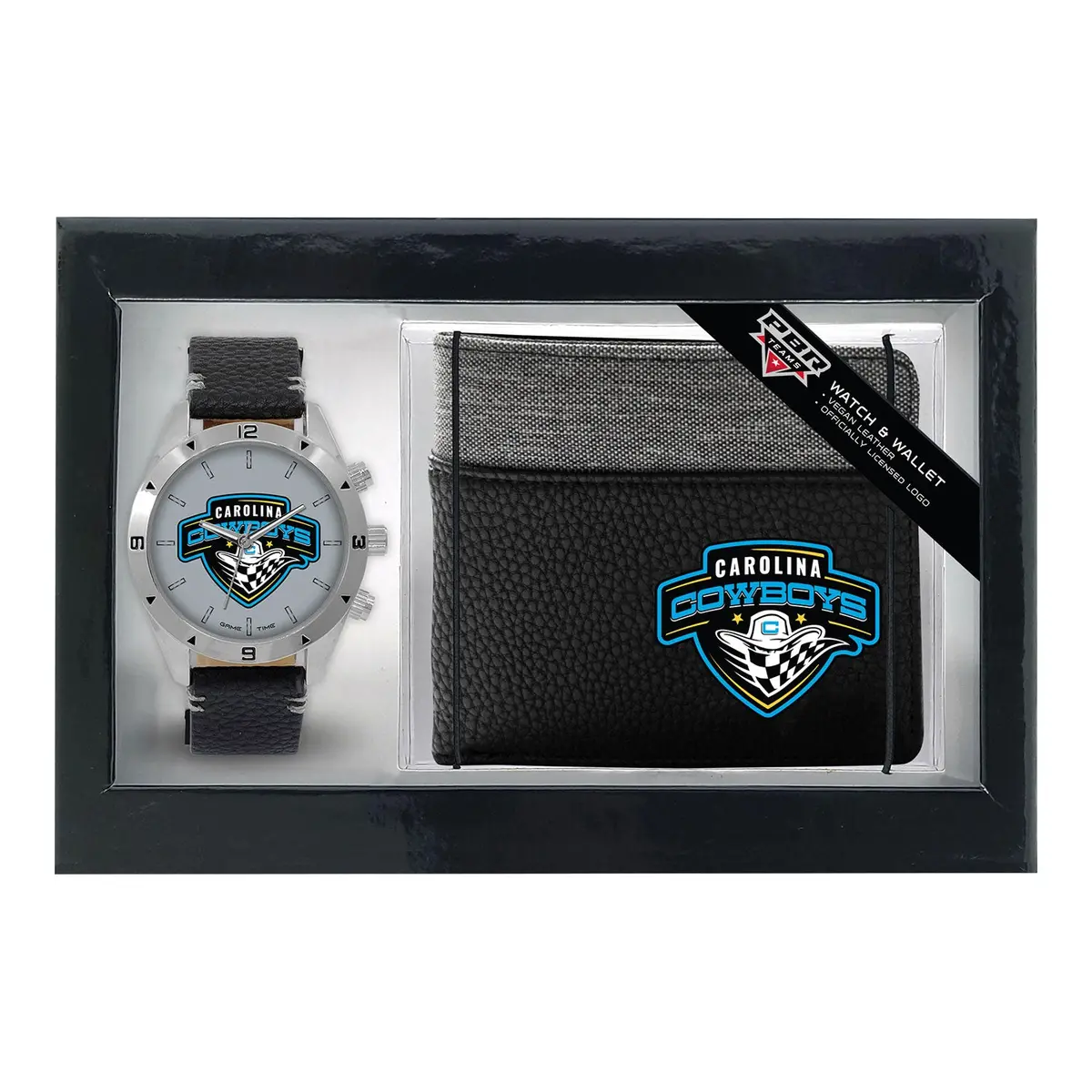 Carolina Cowboys Watch And Wallet Set 1