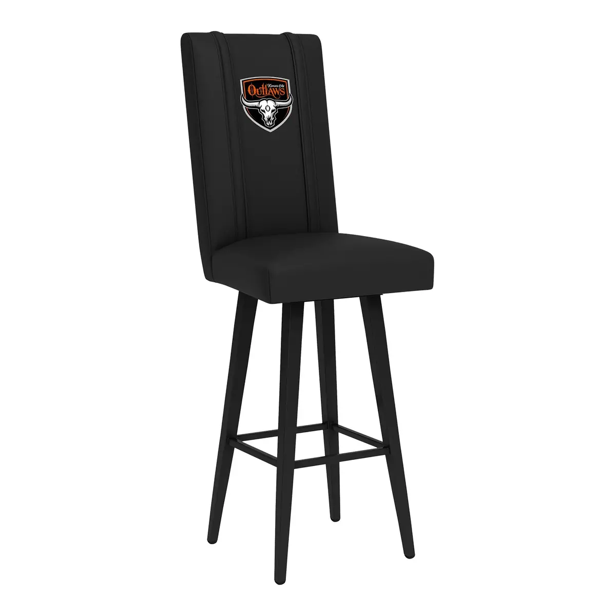 Kansas City Outlaws Swivel Barstool 1