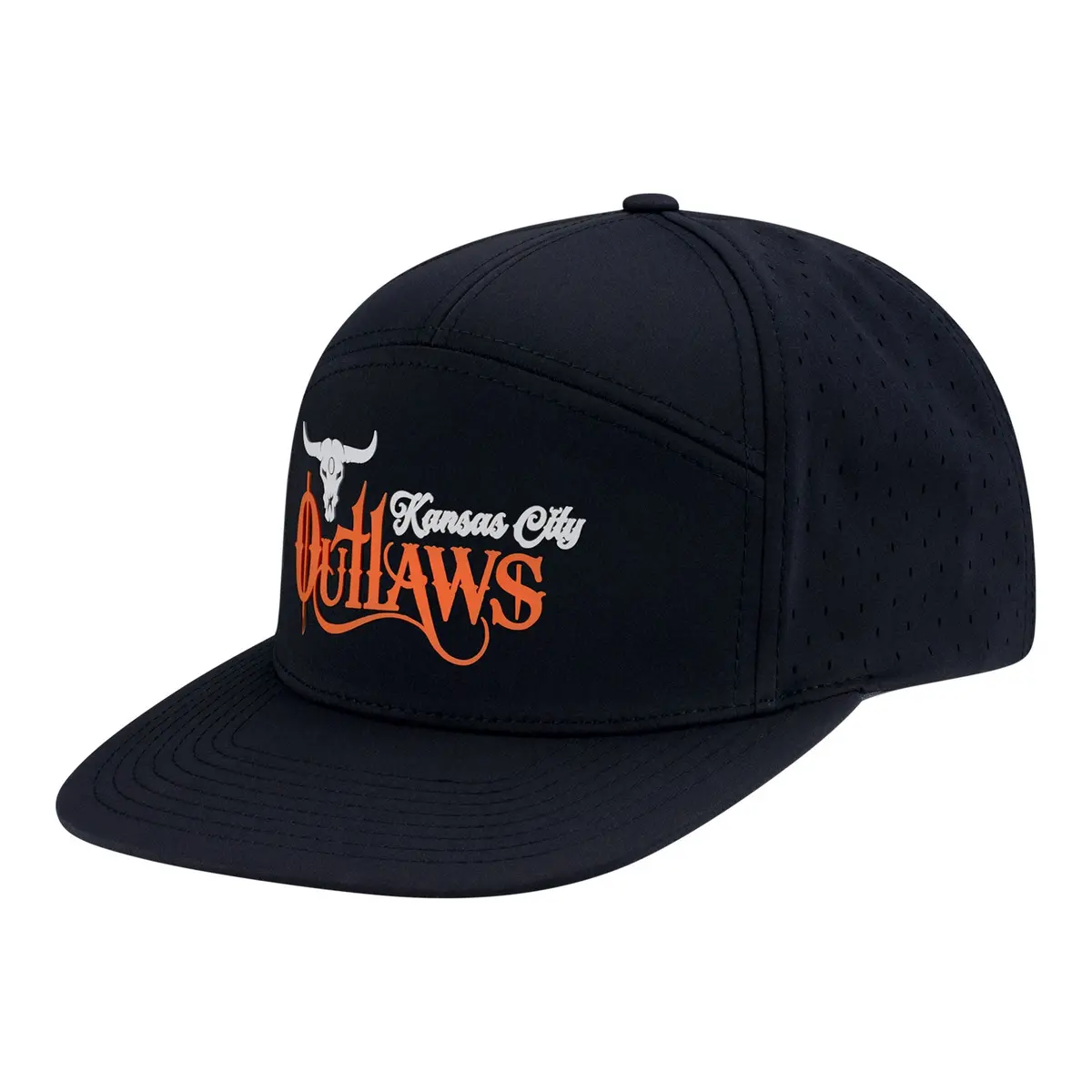 Kansas City Outlaws Performance Hat - Black 1