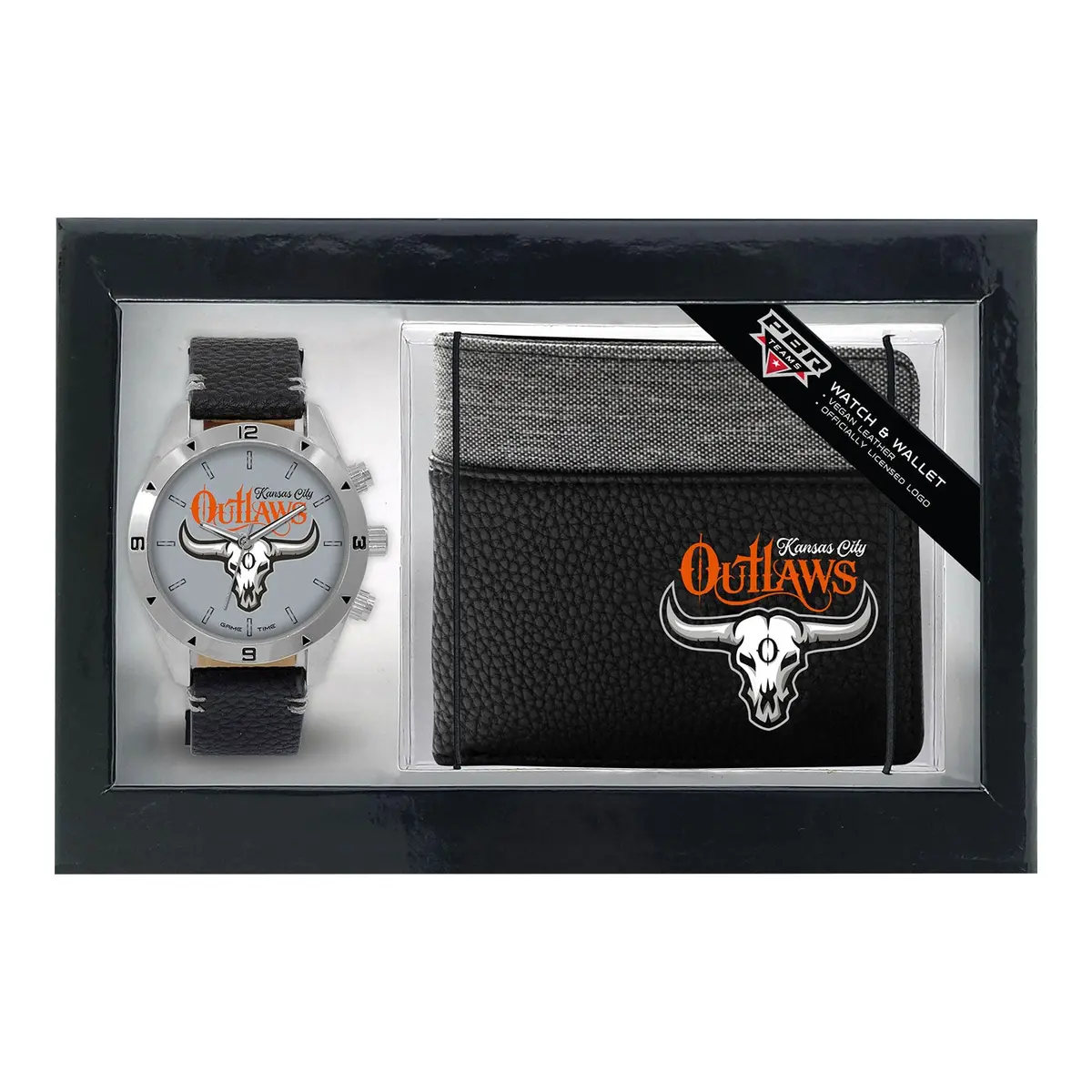 Kansas City Outlaws Watch And Wallet Set 1