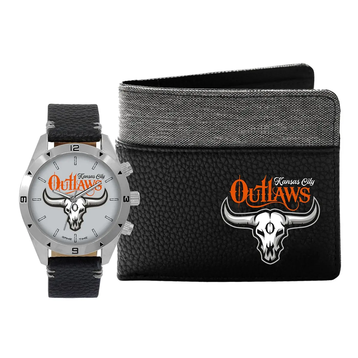 Kansas City Outlaws Watch And Wallet Set 2