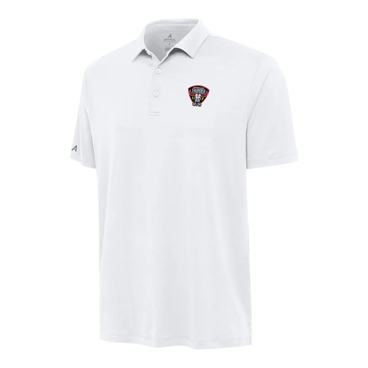 Pbr X Antigua Missouri Thunder Reprocess Polo - White 1