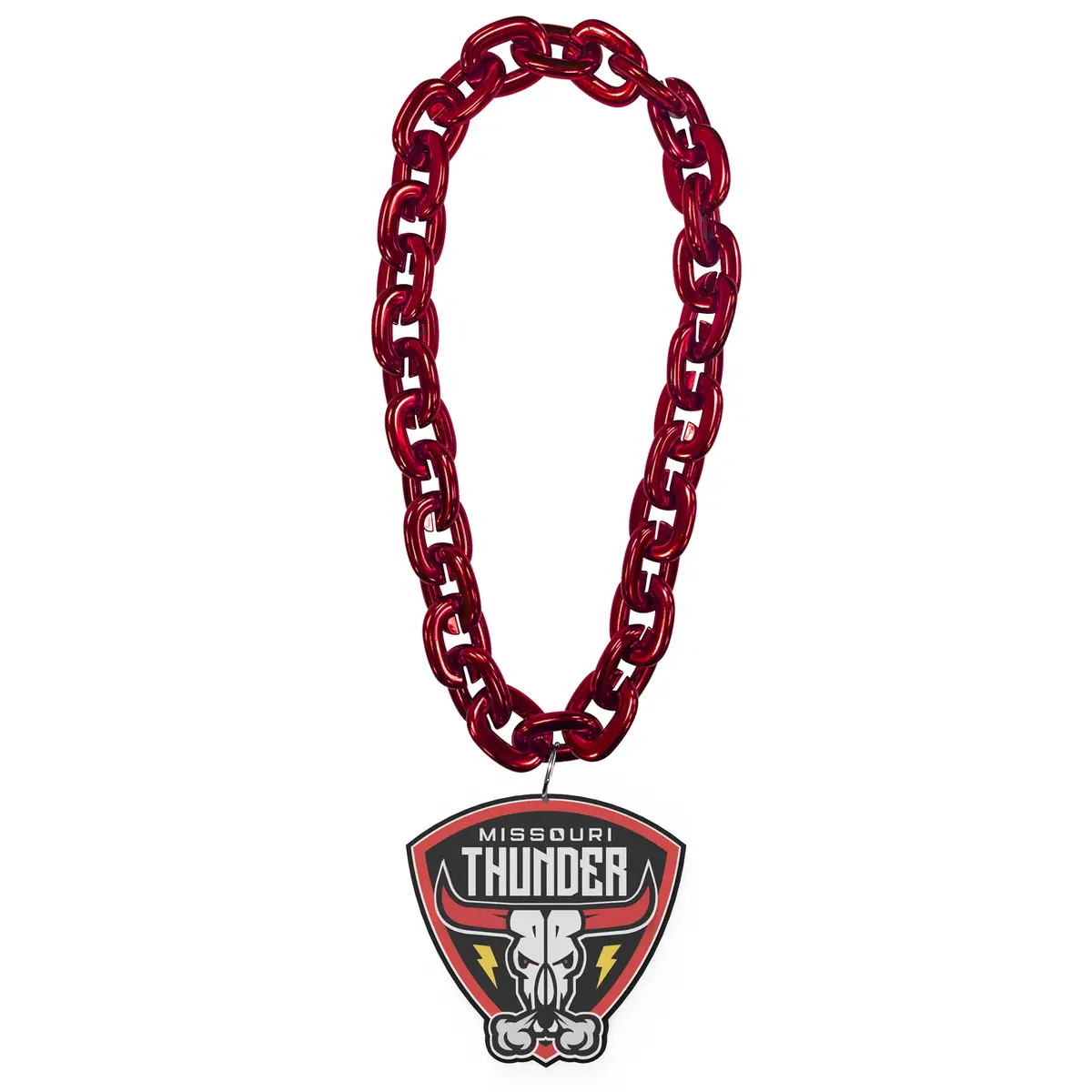 Missouri Thunder 3D Foam Fan Chain - Red 1