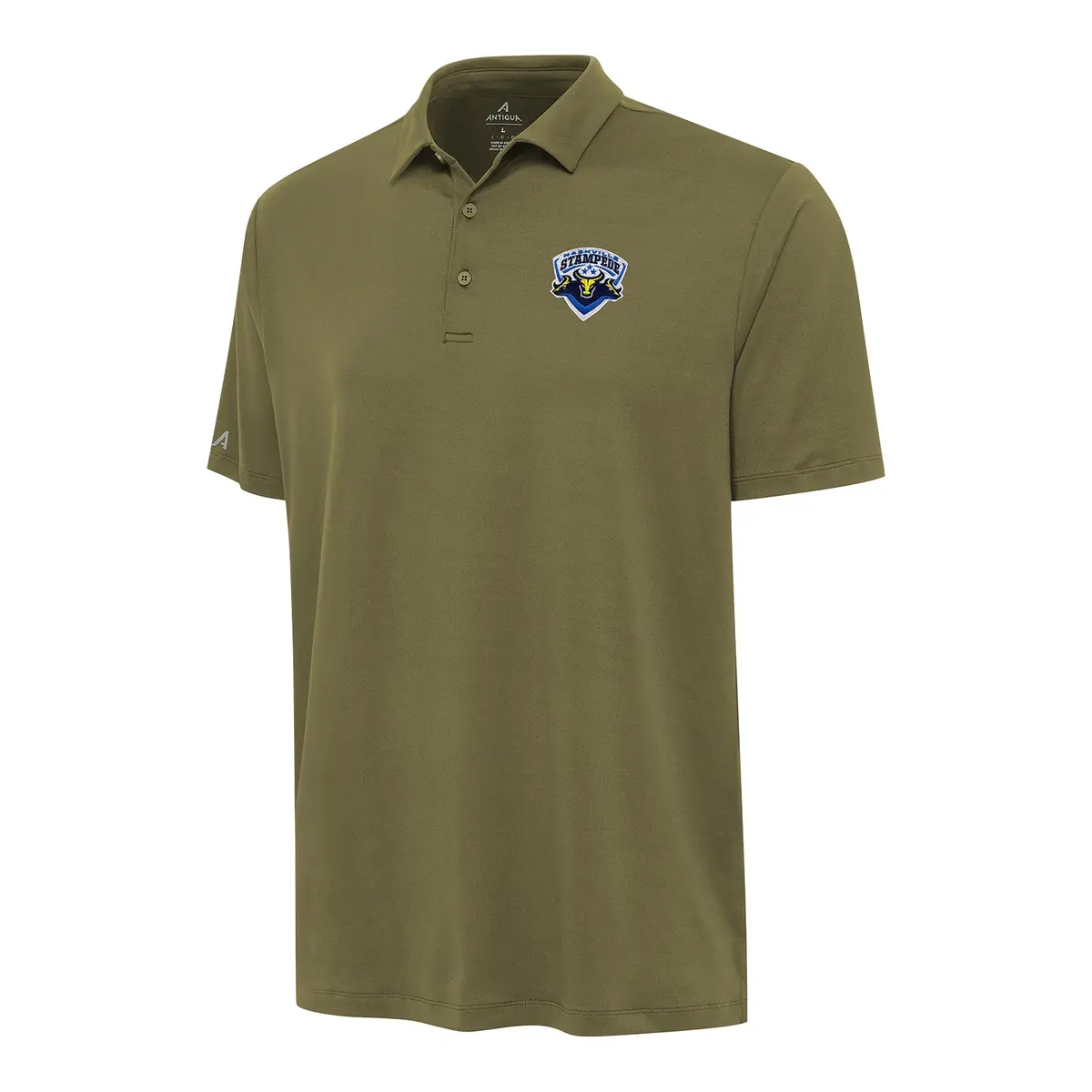 Pbr X Antigua Nashville Stampede Reprocess Polo - Burnt Olive 1