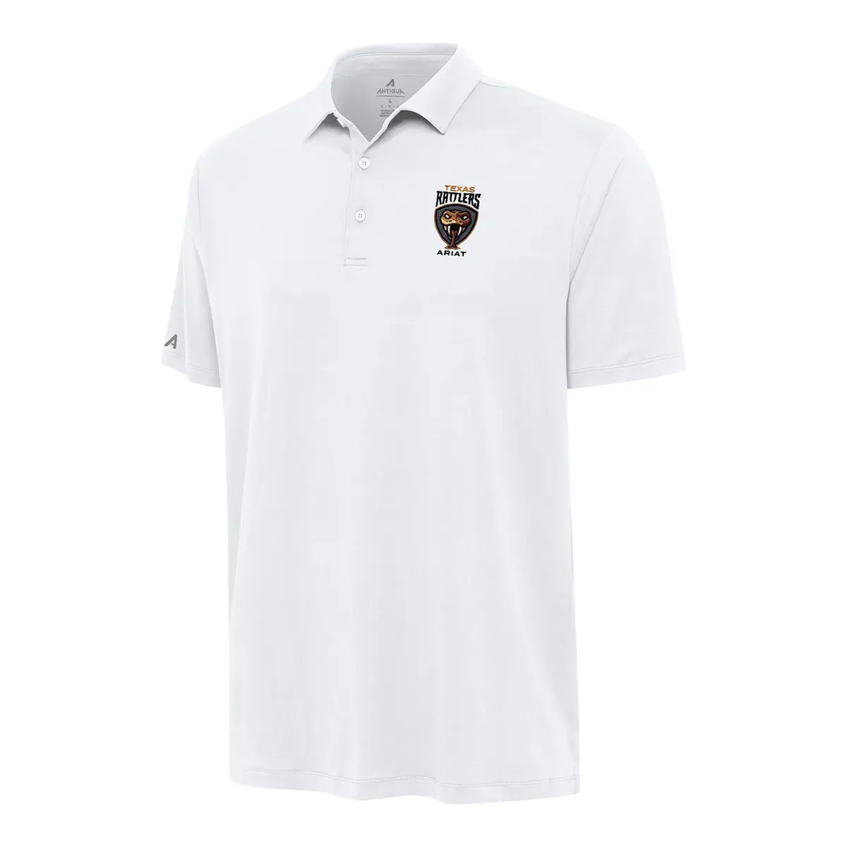 Pbr X Antigua Texas Rattlers Reprocess Polo - White 1
