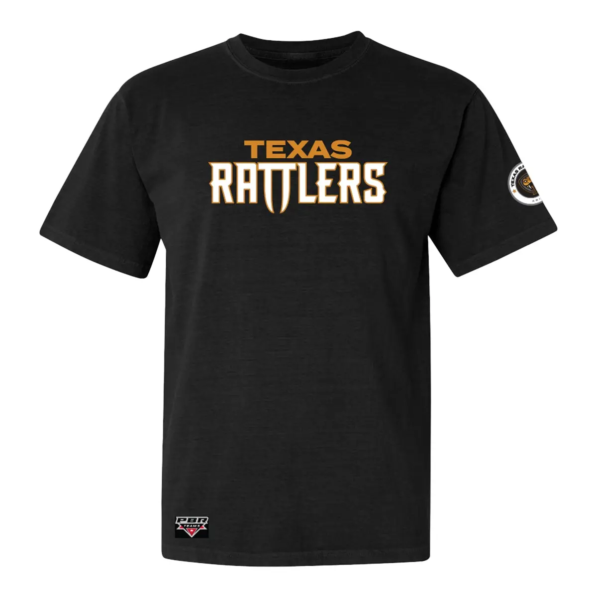 Texas Rattlers Icon T-Shirt - Black 1