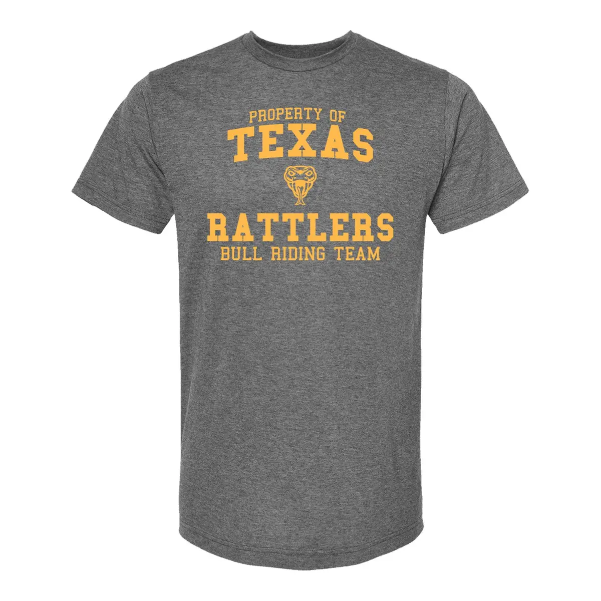 Texas Rattlers Collegiate T-Shirt - Grey 1