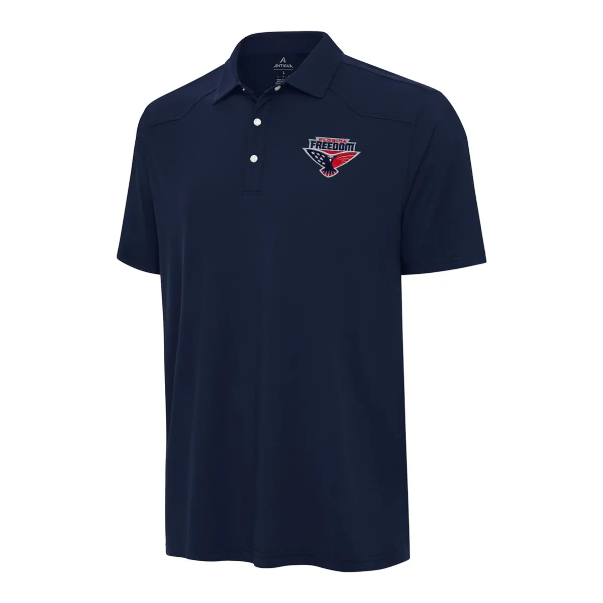 Pbr X Antigua Florida Freedom Western Polo - Blue 1