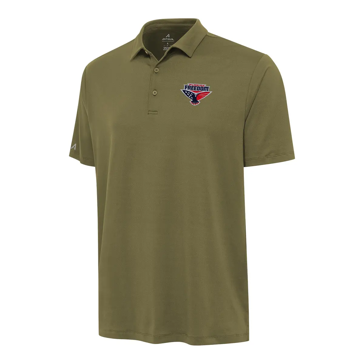 Pbr X Antigua Florida Freedom Reprocess Polo - Burnt Olive 1