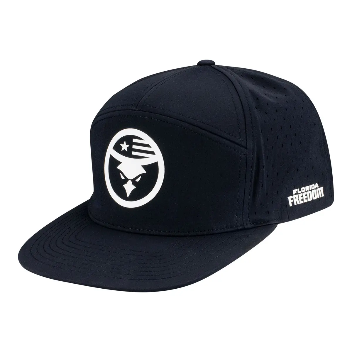 Florida Freedom Performance Hat - Black 1