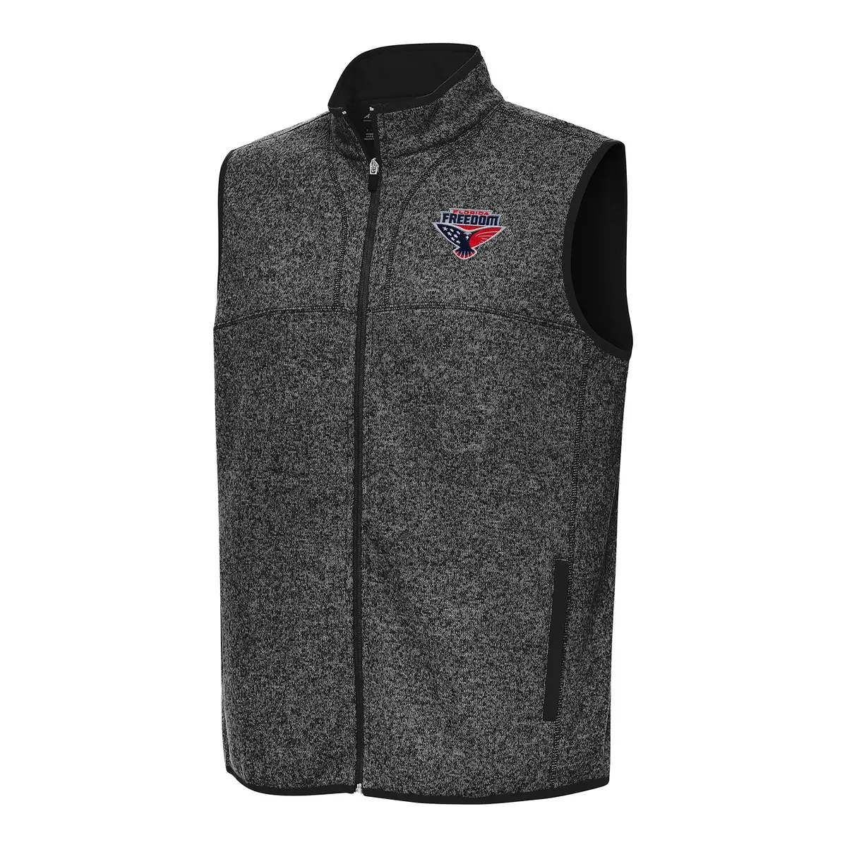Pbr X Antigua Florida Freedom Fortune Vest - Black Heather 1