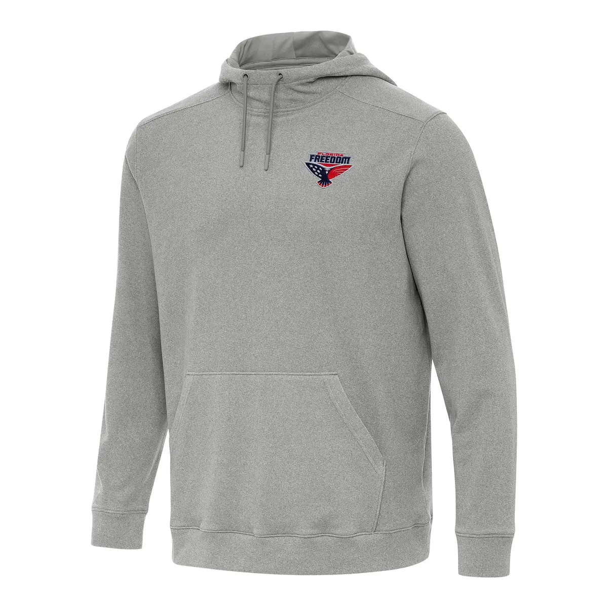 Pbr X Antigua Florida Freedom Cloud Pullover Hoodie - Grey Heather 1