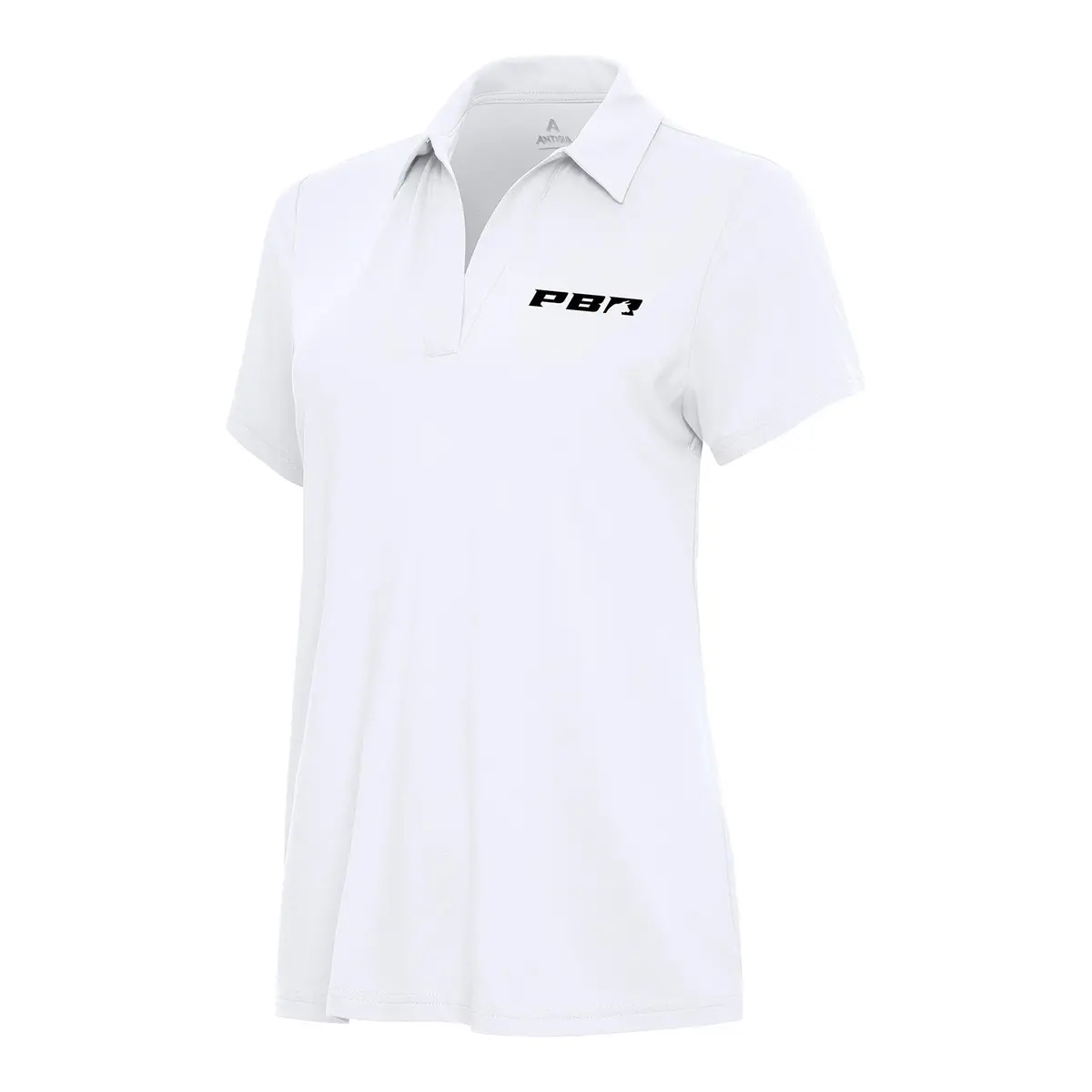Pbr X Antigua Primary Logo Women's Era Polo - White 1