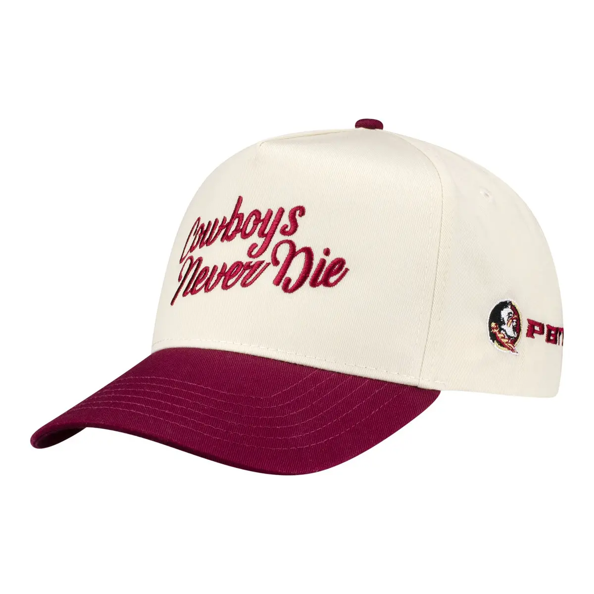 Pbr Fsu Cowboys Never Die Hat - Maroon 1