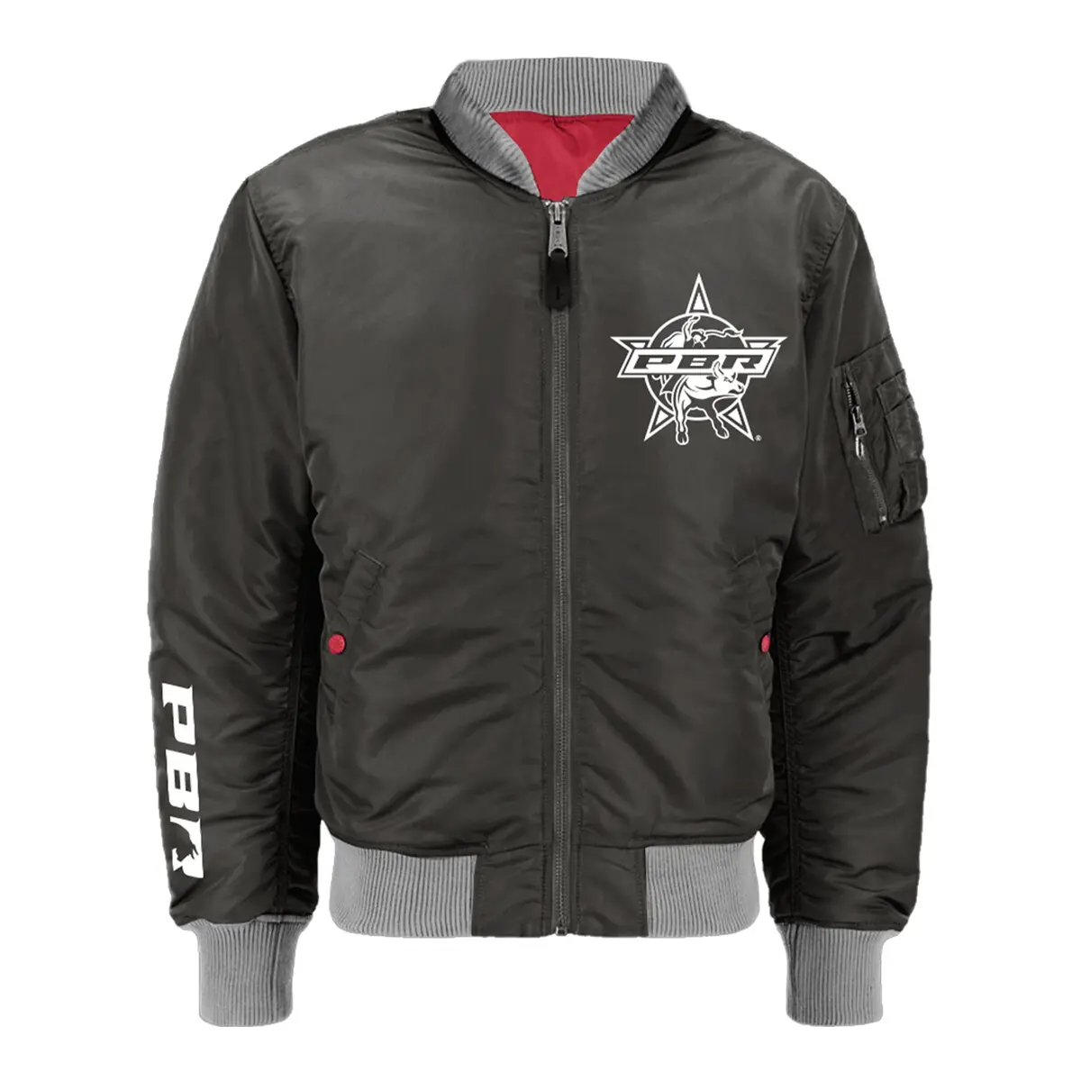 Pbr Star Bomber Jacket - Black 1